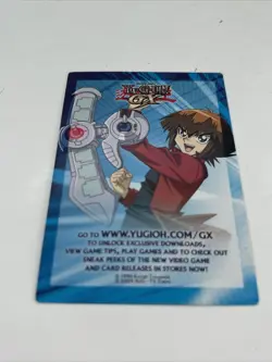 Yu-Gi-Oh! GX Cards McDonald's Promotional Set 2 - Checklist Lot Of 4 2004 - Image 3