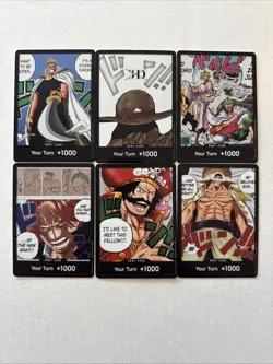 One Piece CCG Don!! Card Lot - Image 1