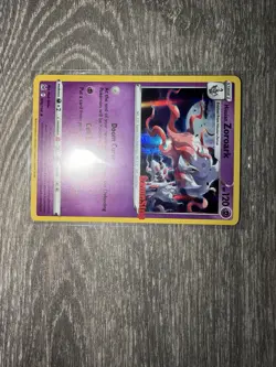 Hisuian Zoroark - 076/196 - GameStop Promo Rare - Pokemon Card - Unsealed - Image 1