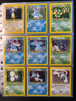 100% Complete Neo Genesis 111/111 Vintage Master Set Pokemon Cards HOLO 2000 - Image 2