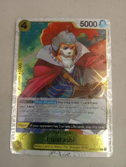 Inuarashi OP06-100 Textured Foil PRB-01 The Best UC One Piece Card NM - Image 1