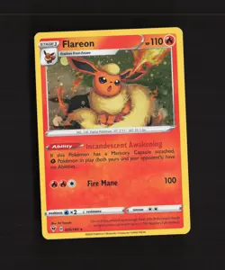 Flareon 026/185 Vivid Voltage Cosmos Holo Rare Pokemon Card NM - Image 1