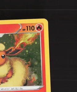 Flareon 026/185 Vivid Voltage Cosmos Holo Rare Pokemon Card NM - Image 4