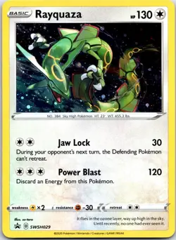 Rayquaza Promo SWSH: Sword & Shield Promo Cards SWSH029 NM - Image 1