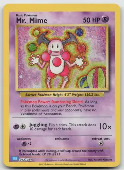 Mr. Mime Classic Collection Holo Trading Card Game Classic 013/034 NM - Image 1