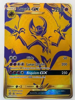Pokemon TCG Lunala GX SM103a Promo Holo Card NM Condition - Image 1