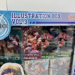 Bandai One Piece Trading Card Game - Illustration Box Volume 3 & 4 BUNDLE - Image 5