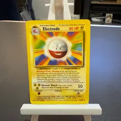 Pokemon Cards: Base Set Rare: Electrode 21/102 TCG 1999 WOTC Vintage - Image 1