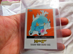 MetaZoo Topps Chrome Babe the Blue Ox Orange Refractor 09/25 Card Cryptid Camera - Image 2