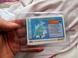 MetaZoo Topps Chrome Babe the Blue Ox Orange Refractor 09/25 Card Cryptid Camera - Image 3