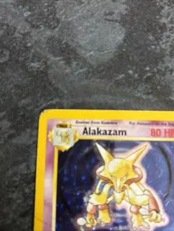 Alakazam 1/102 Rare Holo Pokemon Card WOTC Base Set Pokemon TCG - Image 4