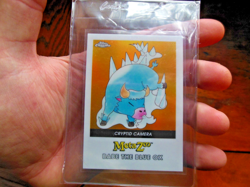 MetaZoo Topps Chrome Babe the Blue Ox Gold Refractor 49/50 Card Cryptid Camera - Image 1