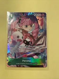 One Piece Card Game Perona OP12-034 SR Art English Edition - Image 1