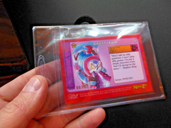99/99 MetaZoo Topps Chrome Ghost Train Green Refractor Card Bookend - Image 2