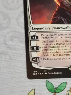 C4665 MAGIC MTG JUMPSTART GIDEON, CHAMPION OF JUSTICE #189 LP MYTHIC - Image 4