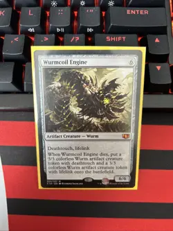 Wurmcoil Engine NEAR MINT #283 Commander 2014 Regular MTG - Image 1