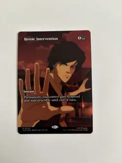 Heroic Intervention Borderless Avatar: The Last Airbender: Eternal-Legal Foil 43 - Image 1