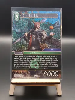 G'raha Tia (Foil) - 27-044L - Legend - Final Fantasy TCG: Journey of Discovery - Image 1