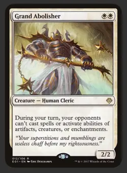 1x Grand Abolisher NM-Mint, English Archenemy: Nicol Bolas MTG Magic - Image 1
