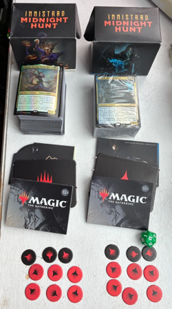 Magic The Gathering Innistrad Midnight Hunt Undead Unleashed & Coven Counters - Image 1
