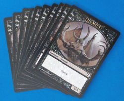 MTG (10) Demon Token - Avacyn Restored - AVR 5/8 -S1 - Image 1