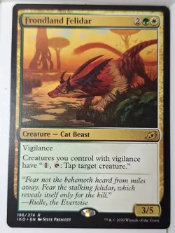 Frondland Felidar - Ikoria: Lair of Behemoths - Magic the Gathering MTG Nice! - Image 1