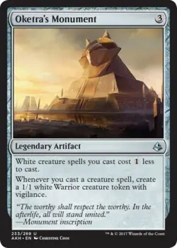 mtg magic Oketra's Monument d'oketra amonkhet FRENCH vf fr - Image 1