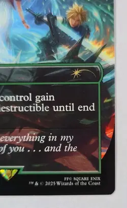 Aerith's Curaga Magic - Heroic Intervention Secret Lair Drop Regular - Image 3