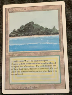 Tropical Island Revised Edition Regular rare dual island - Image 1