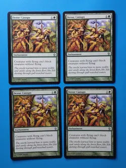 MTG 4x Dense Canopy x4 LP Saviors of Kamigawa Magic Playset - Image 1