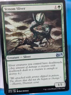 Venom Sliver Core Set 2015 (M15) Regular MTG TCG in MP Condition - Image 5