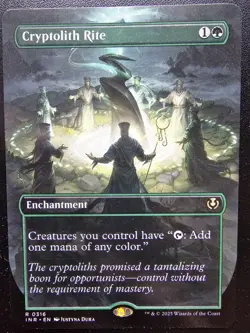 Cryptolith Rite Borderless Rare 0316 - Image 1