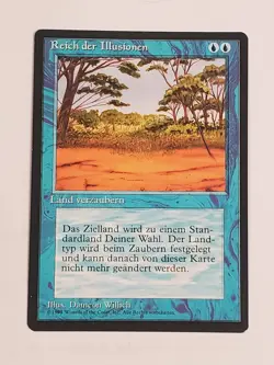 MTG Phantasmal Terrain (German Revised (BB)/Blue/C) - BGM - Image 1