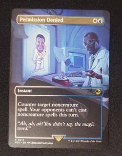 Magic: the Gathering Permission Denied - Universes Beyond: Jurassic World (REX) - Image 1