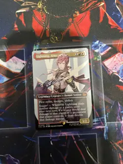 Lightning, Army of One (0400) (Borderless) Final Fantasy Regular - Image 1