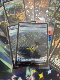 Chocobo Track Foil Full Art BASIC LAND NM Final Fantasy MTG Magic Lot of 10 - Image 2