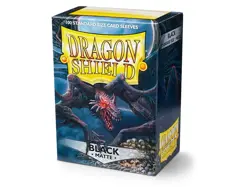Dragon Shield Matte Black 10 PACK DISPLAY BOX Standard Size Sleeves 100ct - Image 2