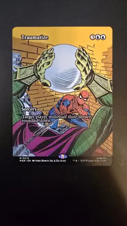 Traumatize (Borderless) M Marvel Universe Eternal-Legal 15 NM - Image 1