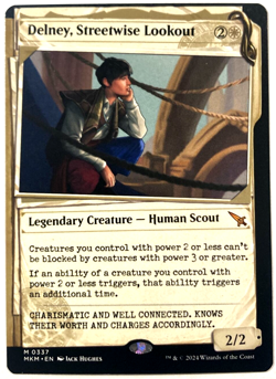 MTG Delney, Streetwise Lookout *SHOWCASE* Murders at Karlov Manor 0337 NM - Image 1