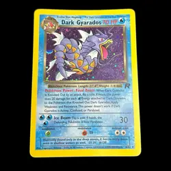 Pokemon TCG Dark Gyarados Card 8/82 PRERELEASE Halo & Vintage Holo (lot of 2) - Image 4