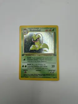 Victreebel 14/64 Jungle 1st Edition HOLO Rare Pokemon TCG Card Vintage WOTC - Image 3