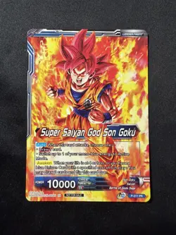 SSGSS Son Goku Soul Striker Reborn P-211 Foil Dragon Ball Super Card Game NM - Image 2