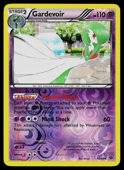 Pokemon Card - Gardevoir Next Destinies 57/99 Holo Rare Reverse Holo - Image 1