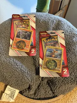2 New Pokemon XY Evolutions Lost Thunder 2019 Blister 2 Pack Booster Card Lot - Image 1