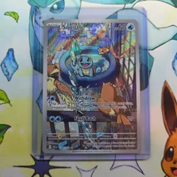 Squirtle IR 148/142 Stellar Crown Pokemon Card NM - Image 1