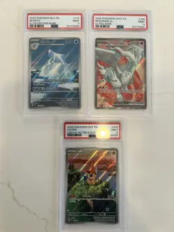 Pokemon TCG Graded Cards Lot All PSA 9. 3 Cards - Image 1