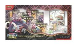 Pokemon Trading Card Games 25 Great Tusk Iron Threads Ex Premium Collection - Image 1