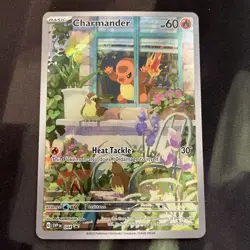 Charmander Holo Promo SV: Scarlet & Violet 044 Card English Pokemon Gen1 - Image 1