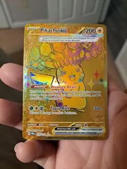 Pokemon TCG Pikachu EX Hyper Rare Card 179/131 Prismatic Evolutions - Image 1