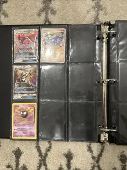 Pokemon Binder With Pokemon Cards NOT EVERY PAGE IS FILLED DM FOR MORE INFO - Image 4